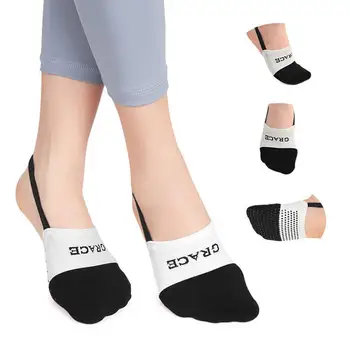 1 чифт полезни лесно деформируеми противоскользящих дръжки на контрастни цветове, дамски чорапи, Аксесоари за упражнения, писалки, дамски чорапи, танцови чорапи