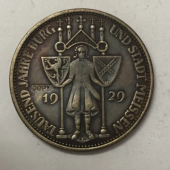 1929 Germany 5 Reichsmark Meissen