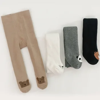 2 чифта/лот, чорапогащи от 1 до 6 години, есенно-зимни двойно изолирана детски гамаши, чорапогащи за момичета, детски долните чорапи