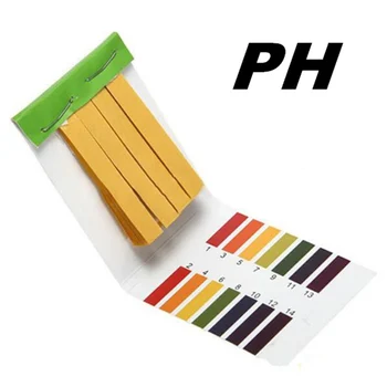 80 Ленти/опаковки Тест-ленти PH Пълен Измерване на PH PH Контролер 1-14-ти Показател Лакмусова Хартия, Определени за Пречистване на Вода и Почви