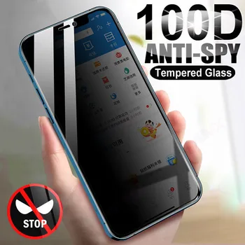 Anti-spyware Закалено Стъкло За Честта 10i 8S 8X 9X Защитно Фолио За екрана Huawei P30 Lite P20 Pro P40 Nova 5T P Smart 2019 Защитно Стъкло 