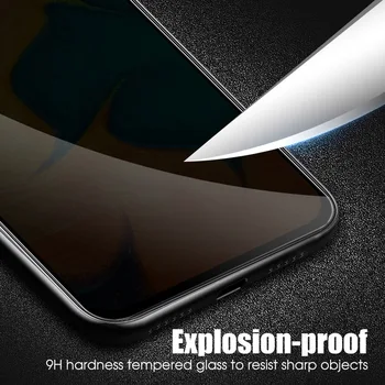Anti-spyware Закалено Стъкло За Честта 10i 8S 8X 9X Защитно Фолио За екрана Huawei P30 Lite P20 Pro P40 Nova 5T P Smart 2019 Защитно Стъкло  3