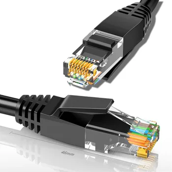 Ethernet кабел Cat6 Lan Кабел UTP RJ45 Мрежов Пач Кабел 20 м, 25 м 30 m 40 m 50 m За PC Интернет-Модем, Рутер Cat 6 Ethernet Кабел
