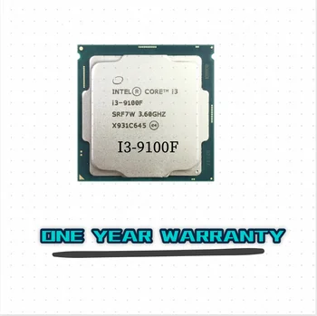 Intel Core i3-9100F i3 9100F 3.6 Ghz SRF7W /SRF6N Четириядрен четырехпоточный процесор 65 W 6 M процесор в lga 1151