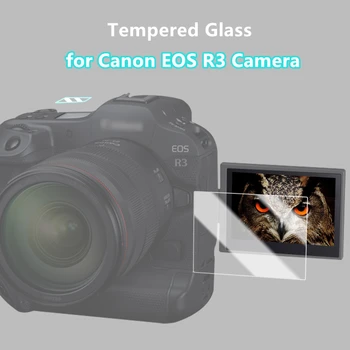 R 3/EOSR3 Помещение Оригиналната 9H Помещение Закалено Стъкло LCD Екран Протектор за Canon EOS R3 Помещение Защитно Фолио Против Надраскване