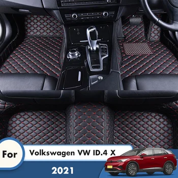 RHD Килими, Постелки За Volkswagen VW ID.4 X ID4 CROZZ 2021 2022 Автомобилни Постелки За Краката На Поръчка Авто Аксесоари За оформяне на Интериора