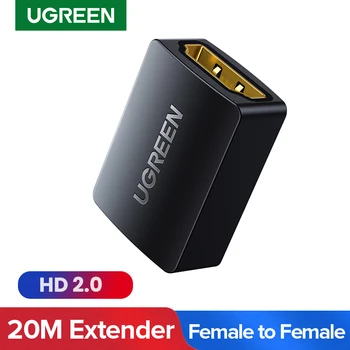UGREEN HDMI Конектор 4K Адаптер Жена до Гнездовому Конектора на 3D и 4K 1080P удължителен кабел за Nintendo Switch 4K, HDMI Удължител 4K