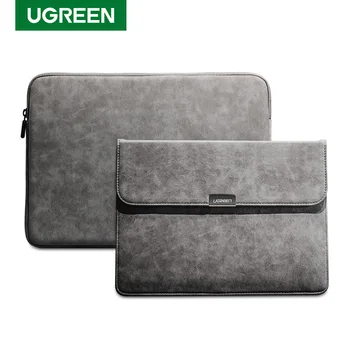 UGREEN Кожена Чанта за Macbook Air, Macbook Pro 13 Чанта за Лаптоп Чанта за iPad Pro Air Калъф за Лаптоп