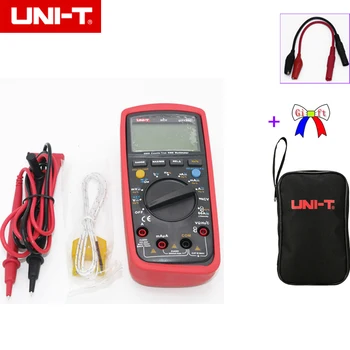 UNIT UT139C True RMS 3 5/6 LCD Дигитален Мултицет Електрически Ръчен Тестер Multimetro LCR Метър Амперметър Мультитестер с чанта