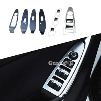 Авто ABS Хромирана Врата, Прозорец, Стъклен Панел, Подлакътник, превключвател за Повдигане, Накладки, Рамка, Корнизи За Mazda CX-5 CX5 2012 2013 2014 2015 2016