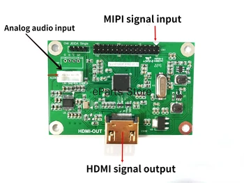 Адаптер MIPI signal to HDMI / mipi to hdmi2.0 поддържа няколко разрешения 4K, 2K и 1080P 0