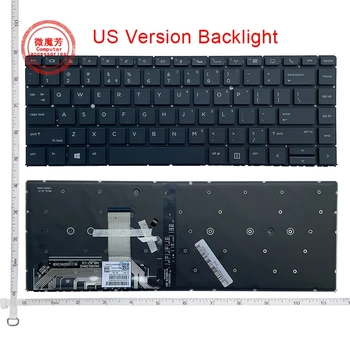 Английска клавиатура за лаптоп САЩ/BG За HP Elitebook 1040 G4 x360 1040 G5 с подсветка 0