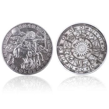Бизнес Сувенирни Подаръци Бронзова Метална Монета Айде Стрелец Старинна Монета Китайските Висулки за Производство Събират Монети