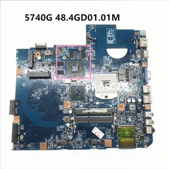 Висок клас дънна Платка за лаптоп Acer Aspire 5740 5740G дънна Платка 48.4GD01.01M 09285-1m HM55 DDR3 HD5650 100% напълно изпитано OK