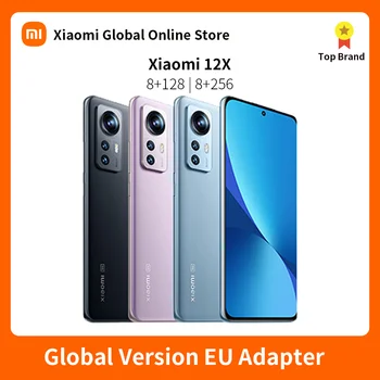 Глобалната версия на Xiaomi 12X8 GB 128 GB/8 GB 256 GB NFC 5G Смартфон Snapdragon 870 120 Hz 6,28 