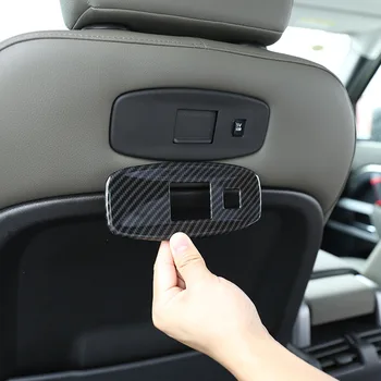 За Land Rover Defender 110 2020 Автомобилен стайлинг ABS Облегалка Седалки От Въглеродни Влакна, USB порт панел Рамка Тапицерия за Автомобилни Аксесоари