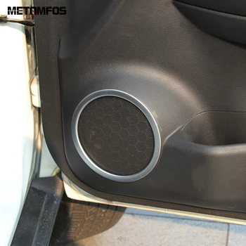 За Nissan X-Trail Измамник 2014-2018 2019 Хромирана Врата Аудио Говорител Аудио Високоговорител Капак Завърши Аксесоари За Интериора На Автомобилен Стайлинг