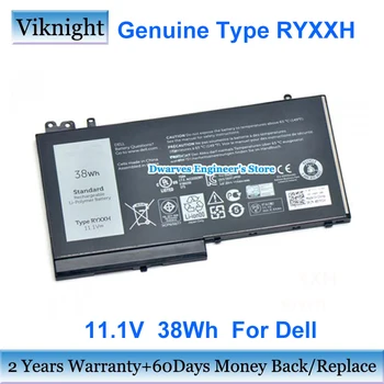 Истински Батерия RYXXH 11,1 V 38Wh За Dell Latitude E5250 E3150 E5550 E5450 E5550 12 5000 0VY9ND 9P4D2 R5MD0 VY9ND Батерия за лаптоп