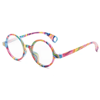 Канди Хидромасажни Кръгли Дифракционные Очила С Прозрачни Лещи Очила Фойерверки