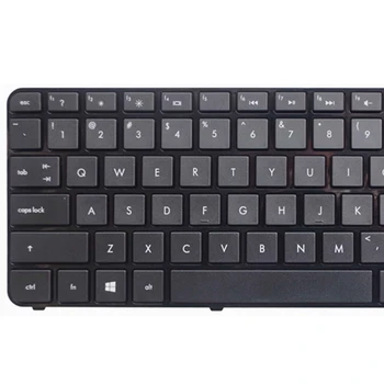 Клавиатура GZEELE New US black за HP Pavilion g4-2000 g4-2100 673608-001 680555-001 698188-001 с рамкова клавиатура за лаптоп 1