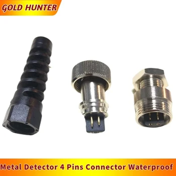 Конектор coil търсене connector оборудване на метал детектор на злато водоустойчивый за детектори за garrett