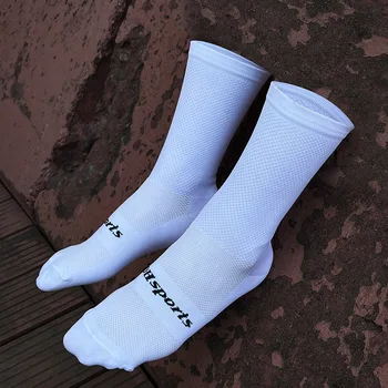 Летни Чорапи за Колоездене Леки, Дишащи бързо съхнещи Тръба Кормило Екипировка Компресия Пътни Велосипедни Чорапи МТБ за Мъже и Жени 3