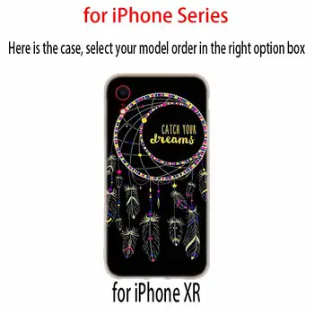 Ловец на сънища мандала чакра Мек Силиконов Калъф За iPhone 13 11 12 Pro X XS Max XR 6 6S 7 8 Plus SE Mini Cover 5