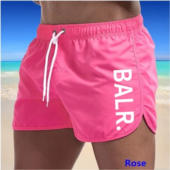 Мъжки бански Летни къси панталони, Цветни топене Секси плажни шорти за сърф удобни леки скоростни сухи 4