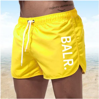 Мъжки бански Летни къси панталони, Цветни топене Секси плажни шорти за сърф удобни леки скоростни сухи 5