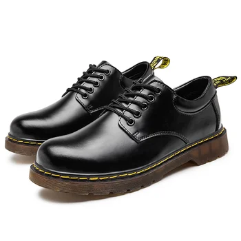 Мъжки Луксозен Висококачествени Ежедневни обувки за почивка от естествена кожа, Удобна вътре, Тенденция Модни обувки ръчна изработка, Размер 38-48