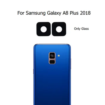Нов Samsung Galaxy A8 Plus 2018 Стъклена Леща задната камера Със самозалепваща Стикер Резервни Части