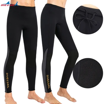 Нови 3 мм неопренов водолазен панталони за мъже и жени Сплит панталони гмуркане, плуване, каране на лодка гмуркане гмуркане сърфинг топли панталони гмуркане 