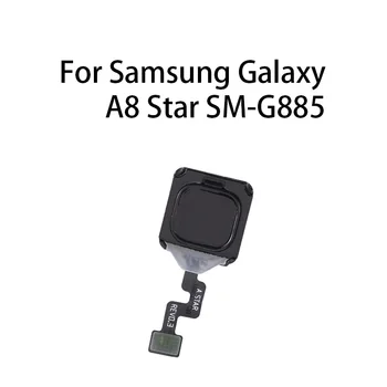 Оригинален Начало Бутон Сензор за Пръстови Отпечатъци Гъвкав Кабел За Samsung Galaxy A8 Star SM-G885