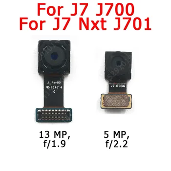 Оригинална Предна и Задна на Задната Камера За Samsung Galaxy J7 Nxt J700 J701 Модул Основната Камера Flex Резервни Части За Замяна на