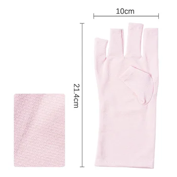 Ръкавица за Дизайн на Ноктите, Ръкавица За Защита от Uv, Ръкавици За Защита от Ултравиолетова светлина, за Защита на Гел за Дизайн на Ноктите, UV-Led Лампа, Инструмент 5