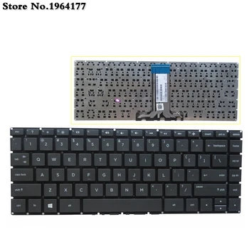 САЩ ЗА HP 13-U 14-AB 14-ab011TX ab141TX ab005TX ab010 ab009 14-ab158tx ab159tx Ab166us Английска клавиатура за лаптоп черен или сребрист