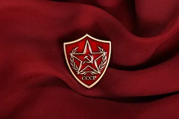 съветският cccp червена звезда знаме, емблемата на социализма руски гърдите икона, иконата на ден на победата събира