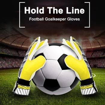 Футболни Вратарские Ръкавици Сгъстено Спортни Футболни Ръкавици С Пълна Защита На Пръстите На Ръцете Дишащи Спортни Спортни Аксесоари 5