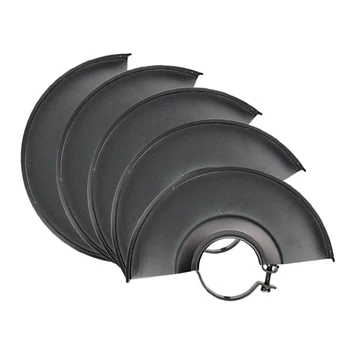 Черен Метал 150 mm Диаметър на Колело wheel Охрана Защитно покритие За ъглошлайф, Аксесоари За електрически Инструменти 1